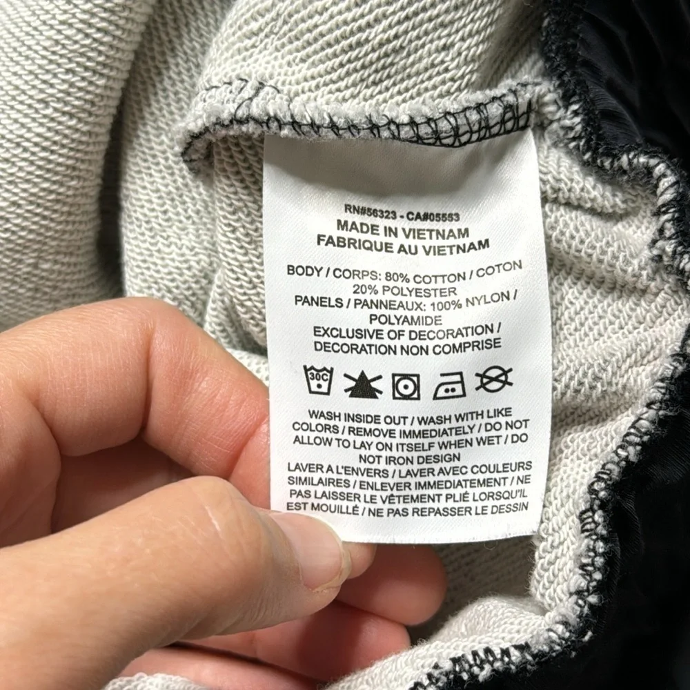 Nike Just Do It Gray Pullover Sweatshirt Size Small Oversized